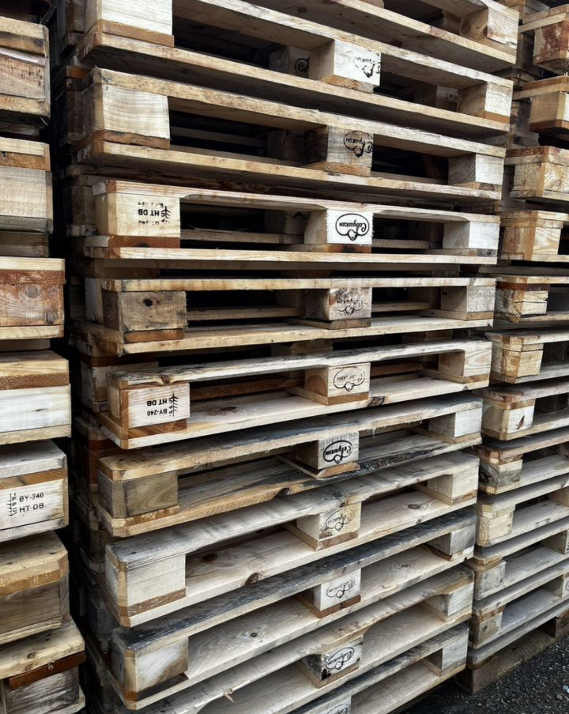 Поддон евро с клеймом и без клейма б/у